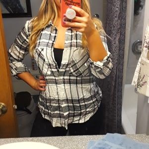 Plaid Button Up